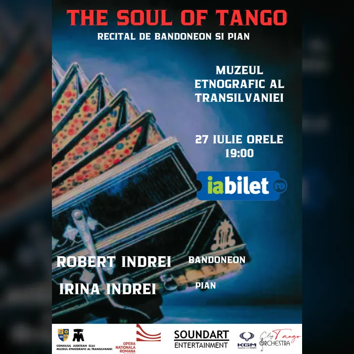 Cluj-Napoca: The Soul Of Tango - Recital de Bandoneon si Pian